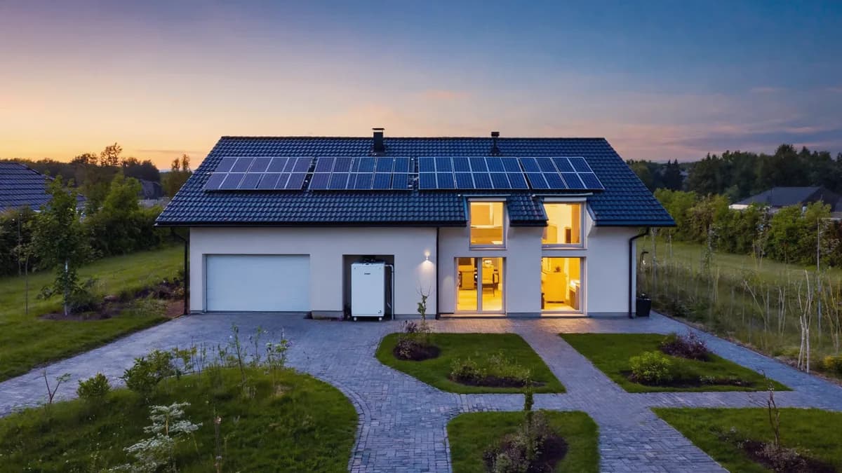 Magazyn energii zamontowany w domu jednorodzinnym