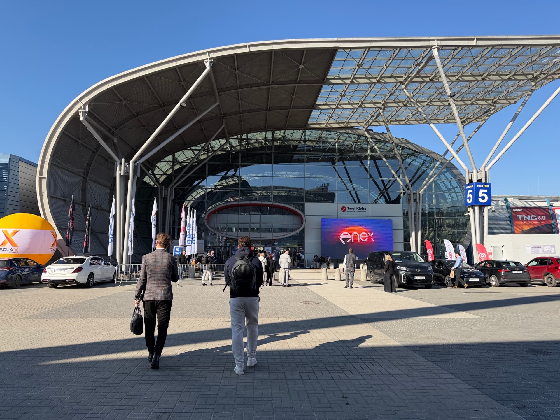 Wejście na targi ENEX 2026 w Kielcach