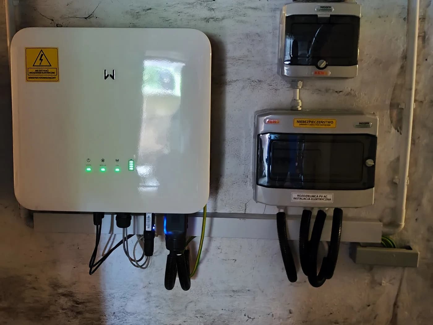 Montaż magazynu energii Dyness Tower 14,2 kWh w Pszów