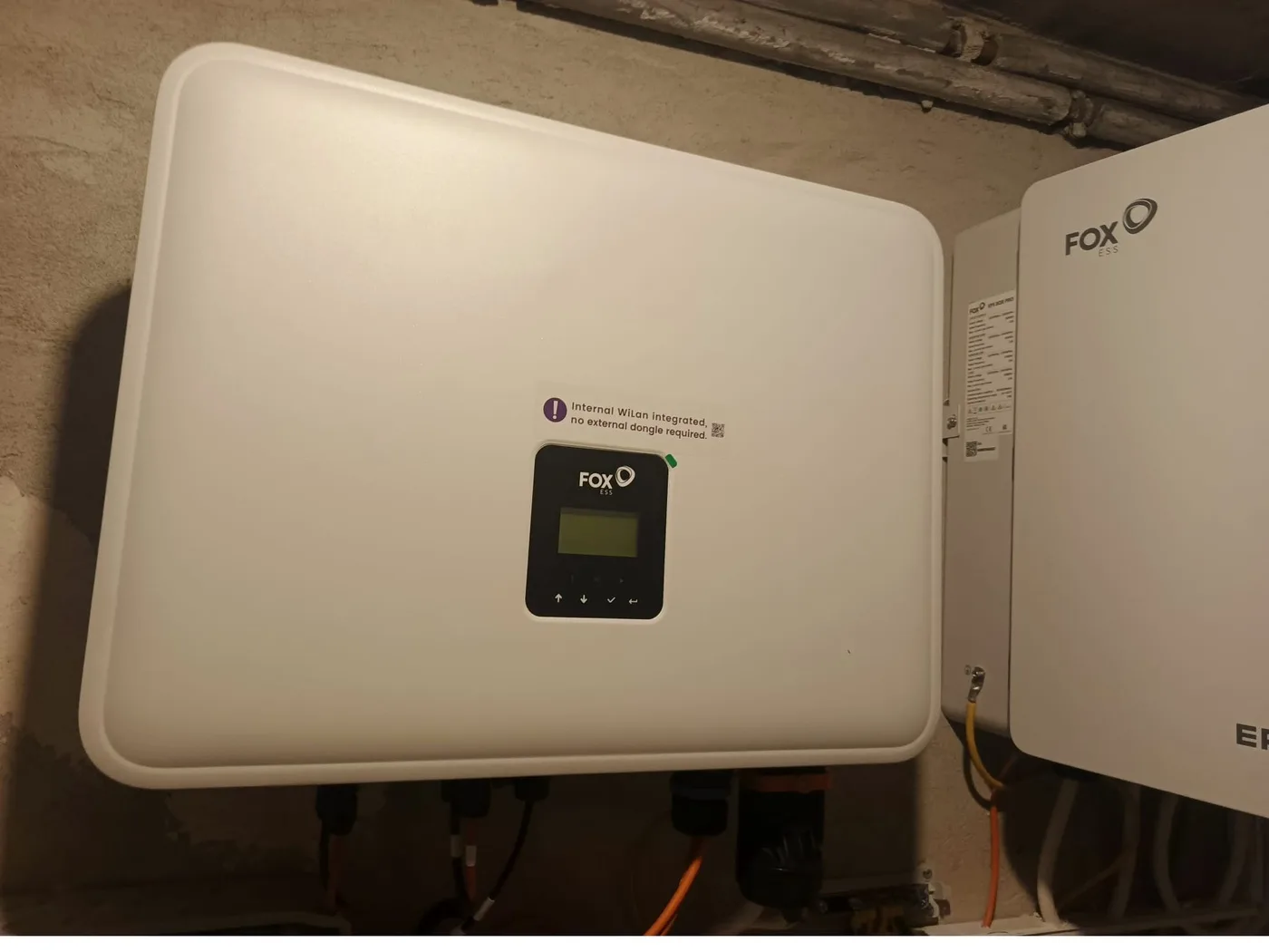 Magazyn energii FoxESS EPS Box-Pro 11,52 kWh zamontowany w Dobra. Realizacja NEXBE.