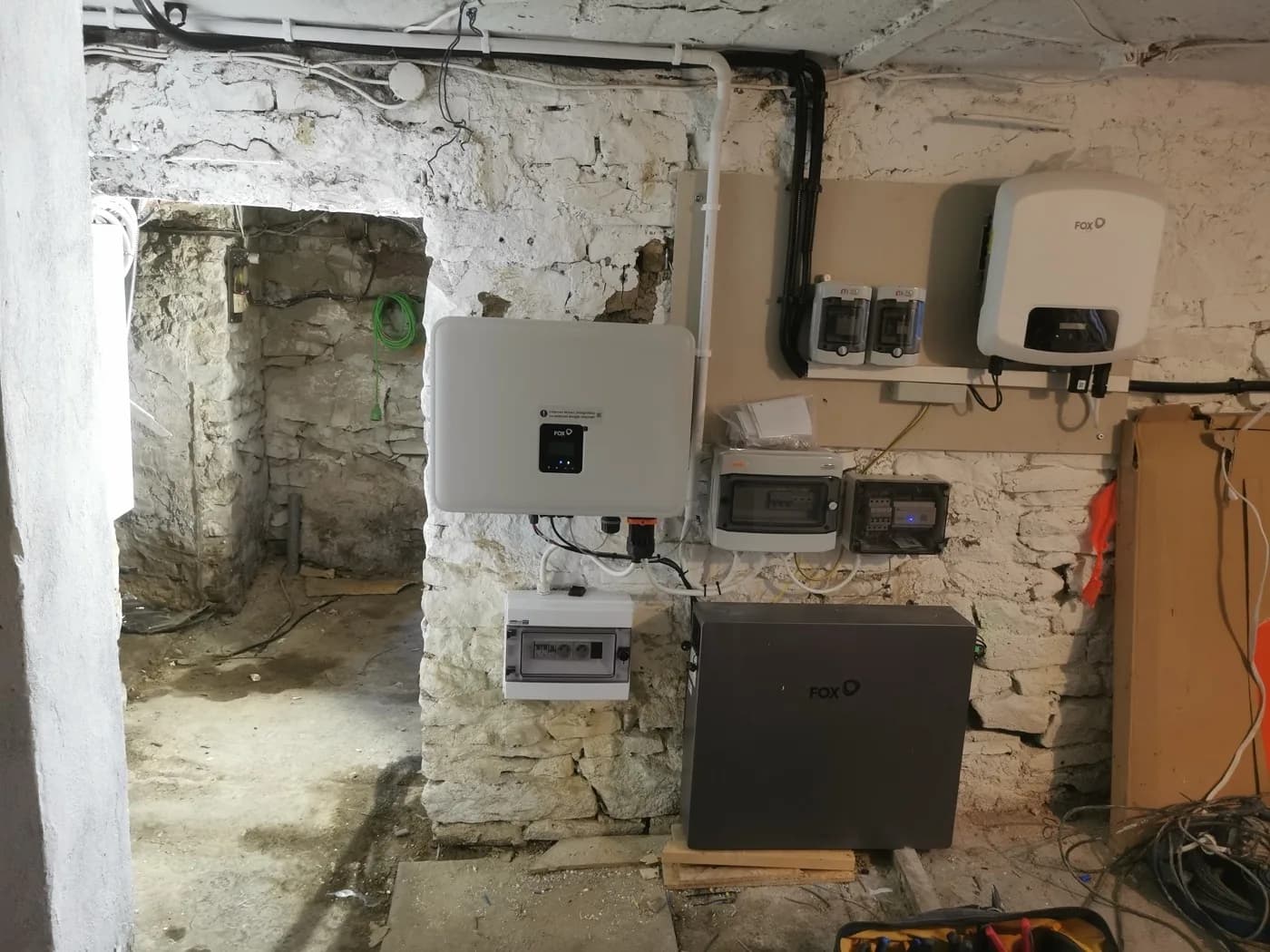 Montaż magazynu energii FoxESS 10,36 kWh w Sól (1/1)
