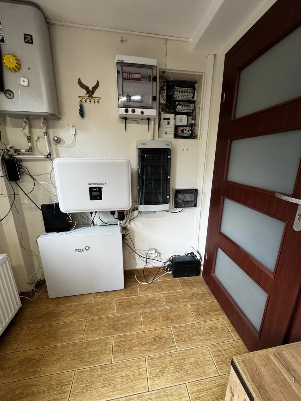 Montaż magazynu energii FoxESS 11,52 kWh w Wapnica (1/3)