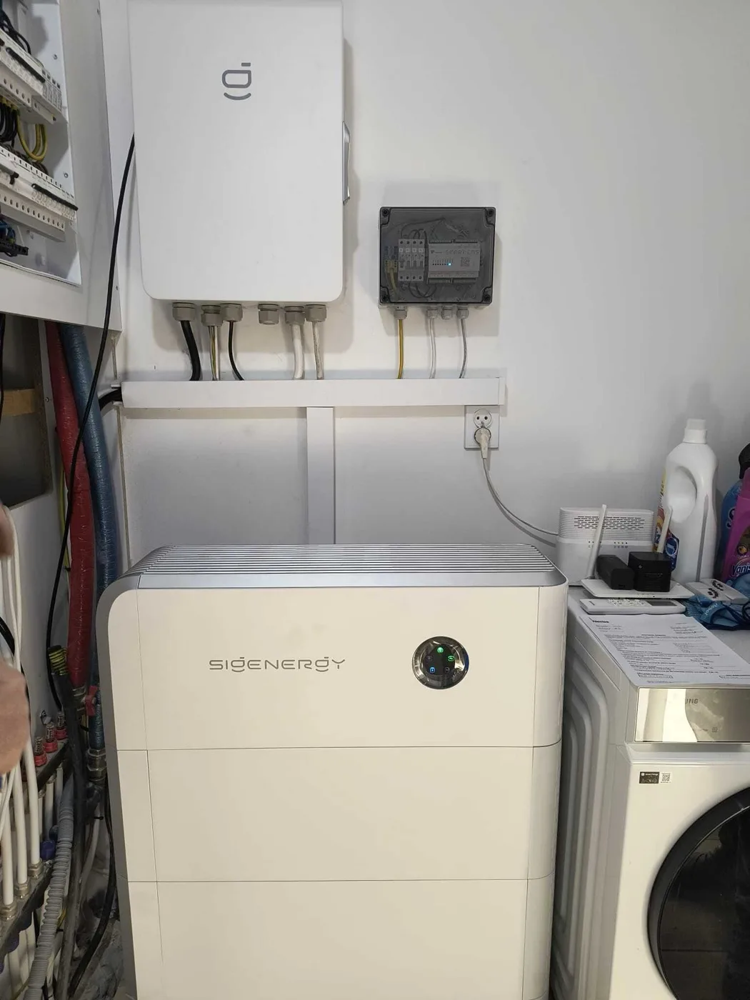 Po montażu - Sigenergy SigenStor 15 kWh, Jarosław, Lucień