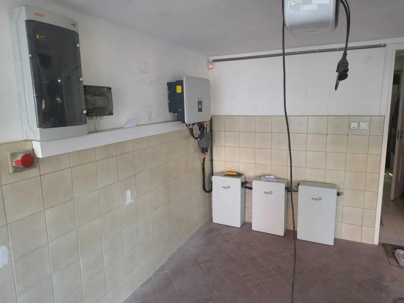 Po montażu - FoxESS 17,28 kWh (3 moduły), Marek, Kryspinów