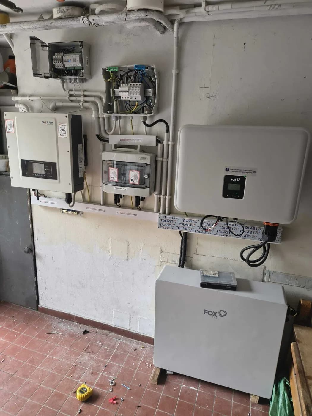 Po montażu - FoxESS 10,36 kWh dołączony do PV, Tadeusz, Katowice