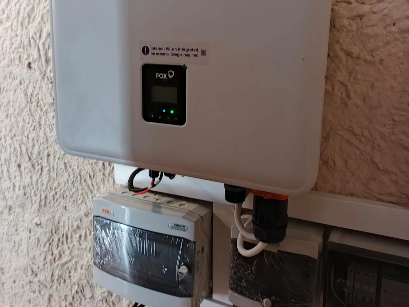 Montaż magazynu energii FoxESS 17,28 kWh w Zawidów (1/1)