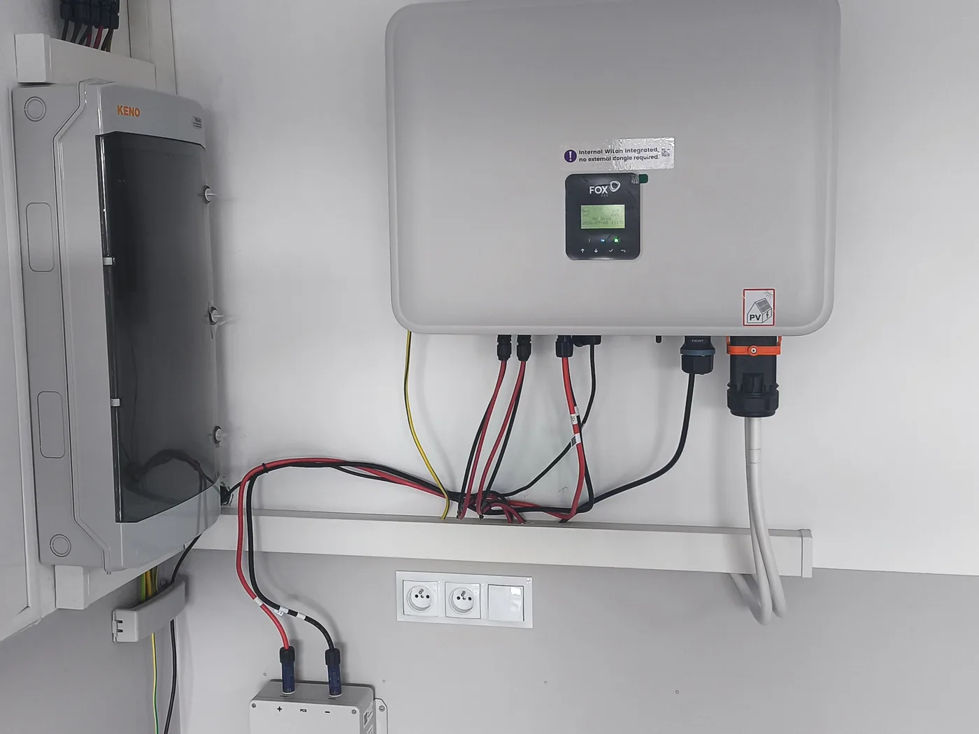 Realizacja: magazyn energii FoxESS 23,04 kWh u Pana Kamila