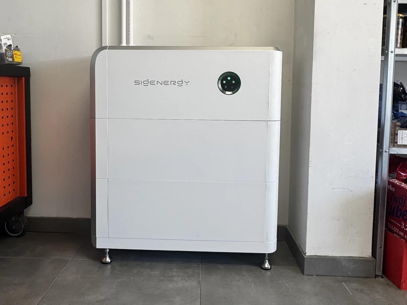 Montaż magazynu energii Sigenergy SigenStor 18 kWh w Gryfino (1/3)