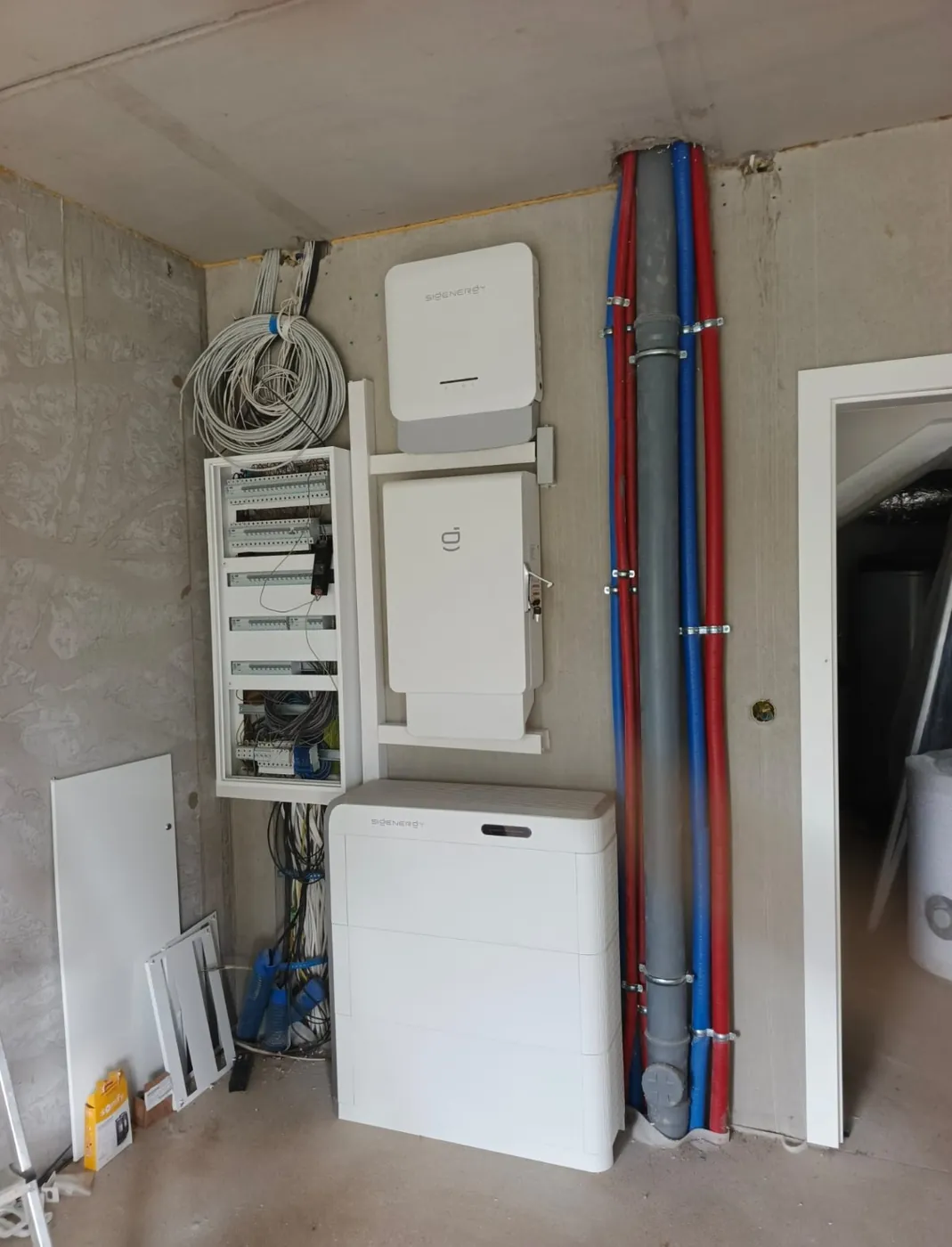 Montaż magazynu energii Sigenergy SigenStor 24 kWh w Pęgów (1/2)