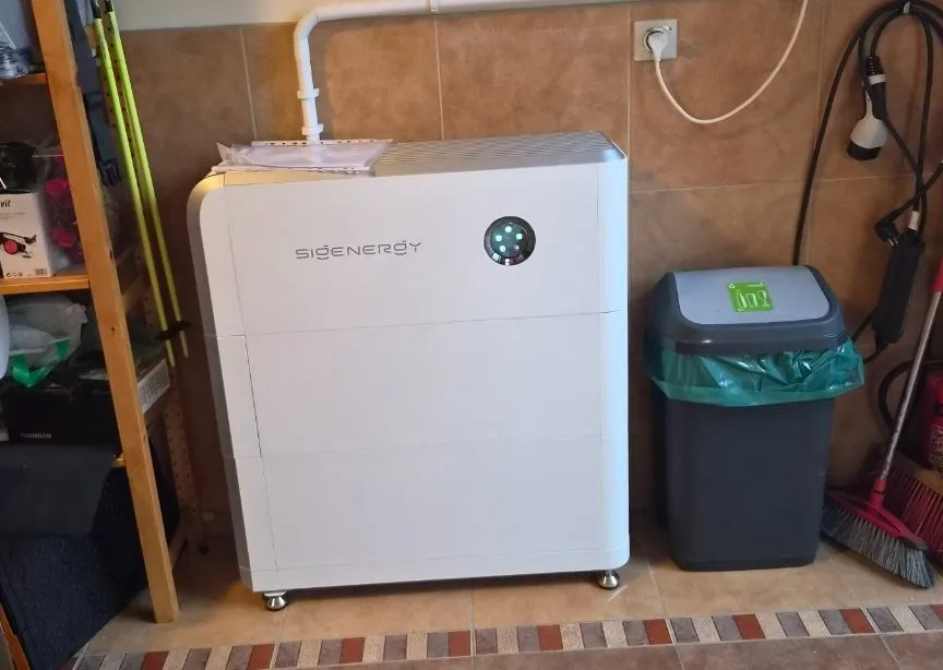 Magazyn energii Sigenergy 15 kWh zamontowany w Warszawa. Realizacja NEXBE.