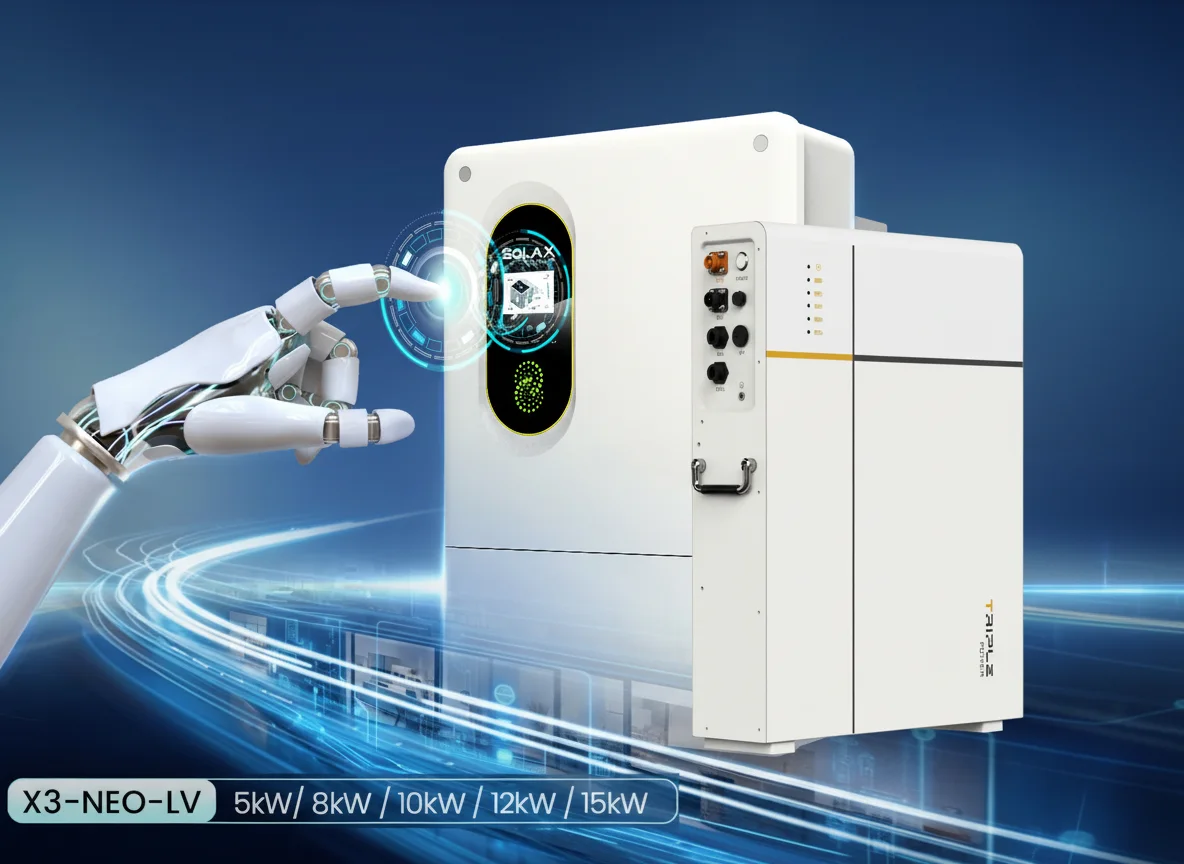 Magazyn SolaX z ładowarką EV — ekosystem domowy